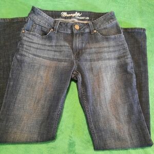 Wrangler Women's Straight Leg Blue Jeans 5x32
